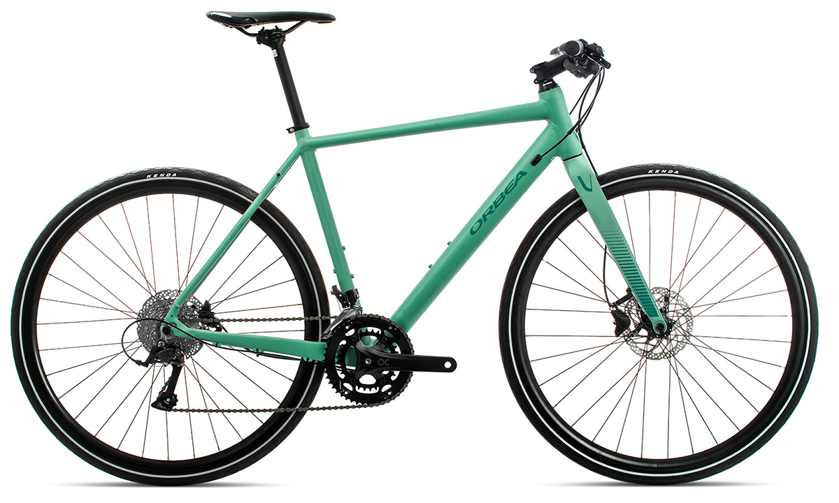 Фотография Велосипед 28" Orbea Vector 20 (2020) 2020 Зеленый 
